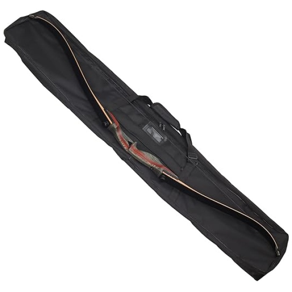 Archery Bow Case Recurve Bow Bag Traditional Longbow Bag Lengthen Backpack for Outdoor Shooting Practice