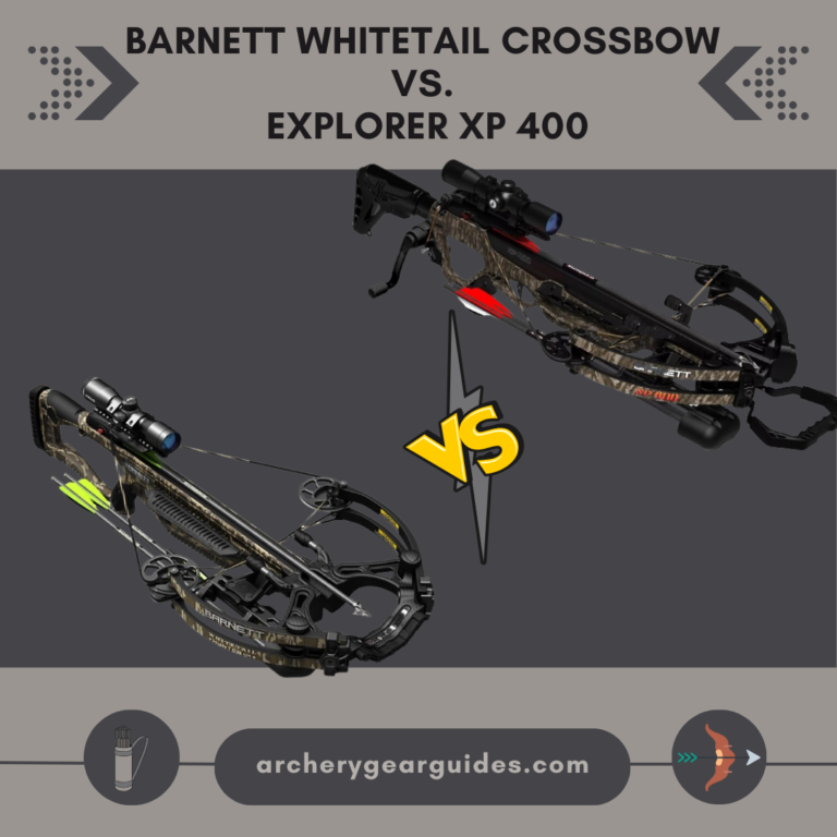 Barnett Whitetail Crossbow vs Explorer XP 400