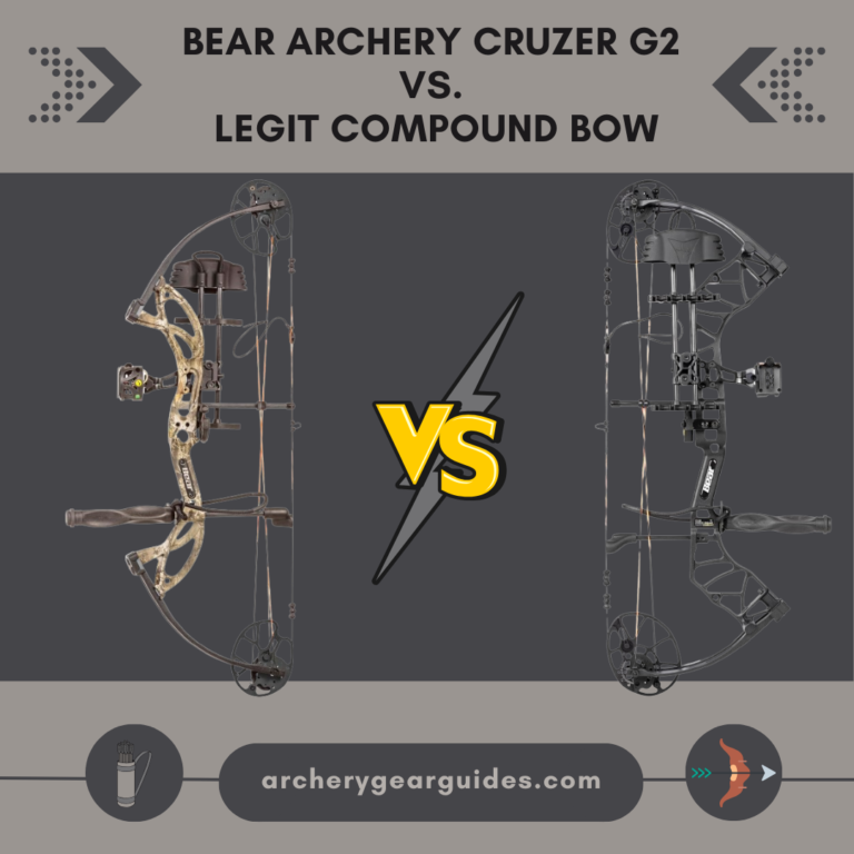 Bear Archery Cruzer G2 vs Legit Compound Bow